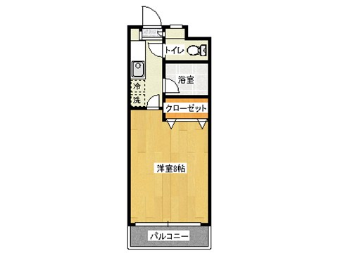 平成ハイツの間取り写真