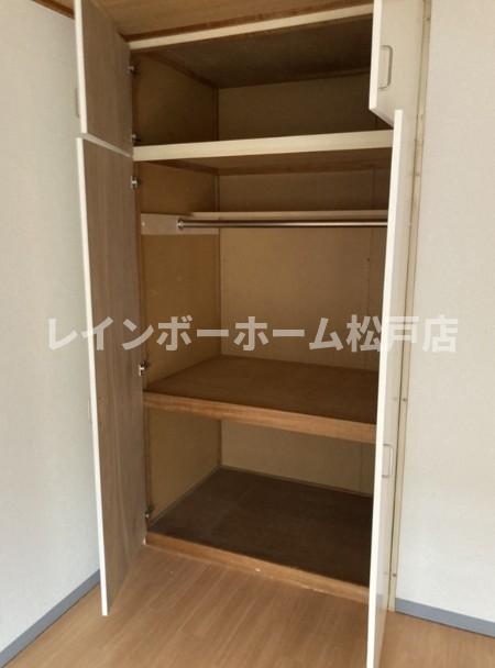 収納　ちょっとした収納スペースも充実しています