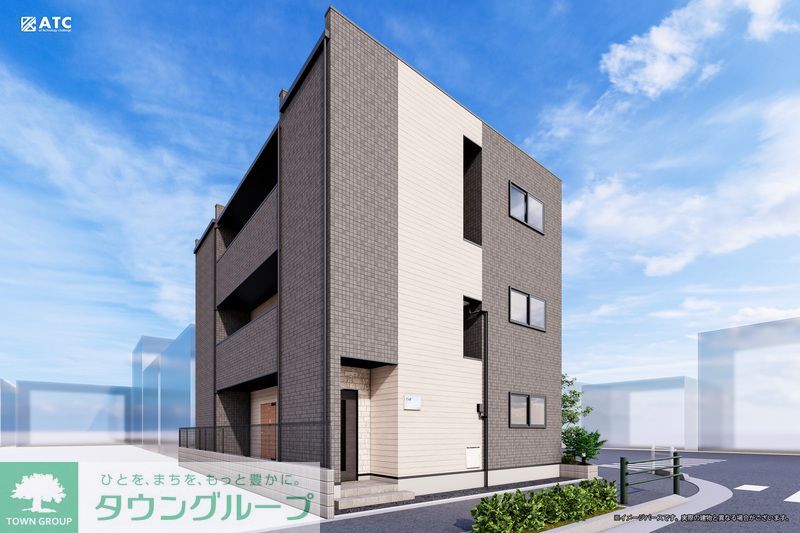 建物外観　外観パース