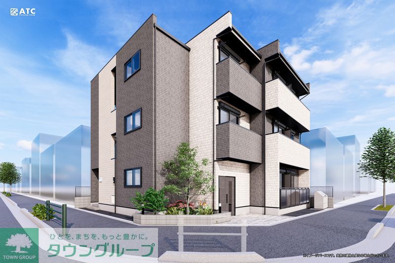 建物外観　外観パース