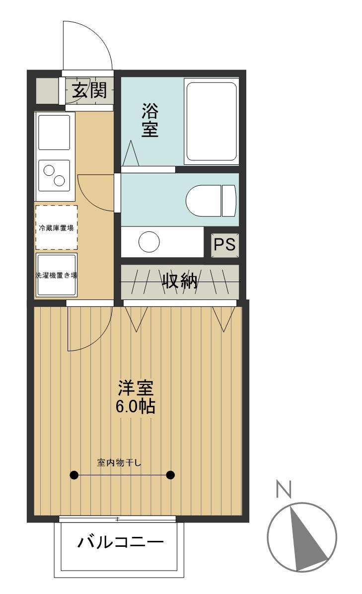 ARTEIE東海大駅前の間取り写真