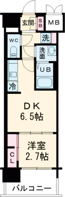 ソルテラス京都ACADEMYシティ ARCOの間取り写真