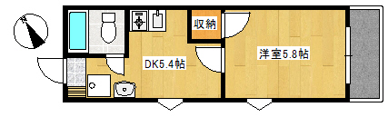 サンシャイン五日市の間取り