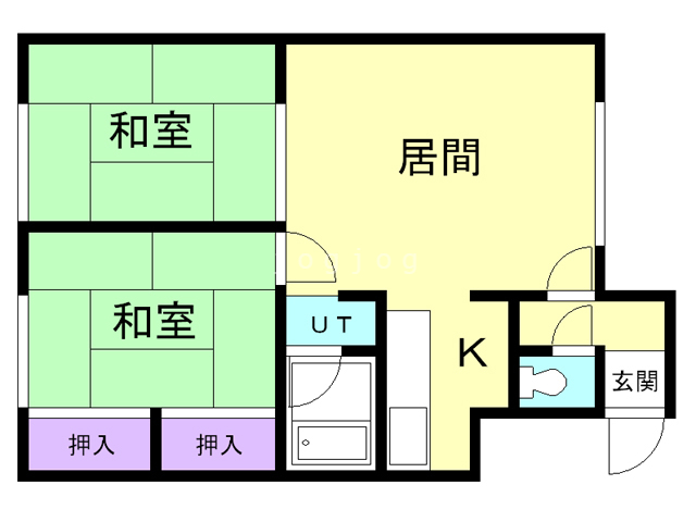 パレーシャル鈴甲の間取り