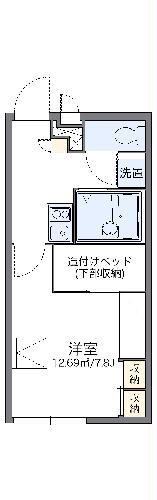 レオパレス南大門の間取り