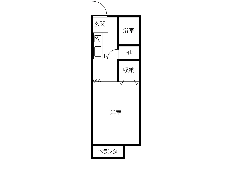 エトアール桂Iの間取り