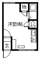 滝川第２総合ハイツの間取り