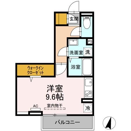 富士マンションIIの間取り