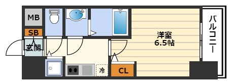 プレサンス梅田北オールの間取り