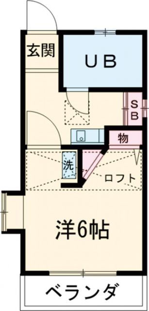 東京都葛飾区高砂７（アパート）の賃貸物件の間取り