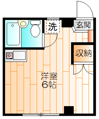 【メゾンエメラルドの間取り】