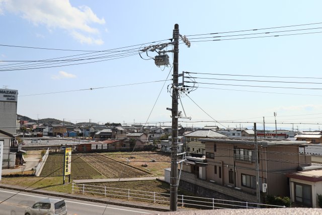 【西尾市西幡豆町のマンションの眺望】