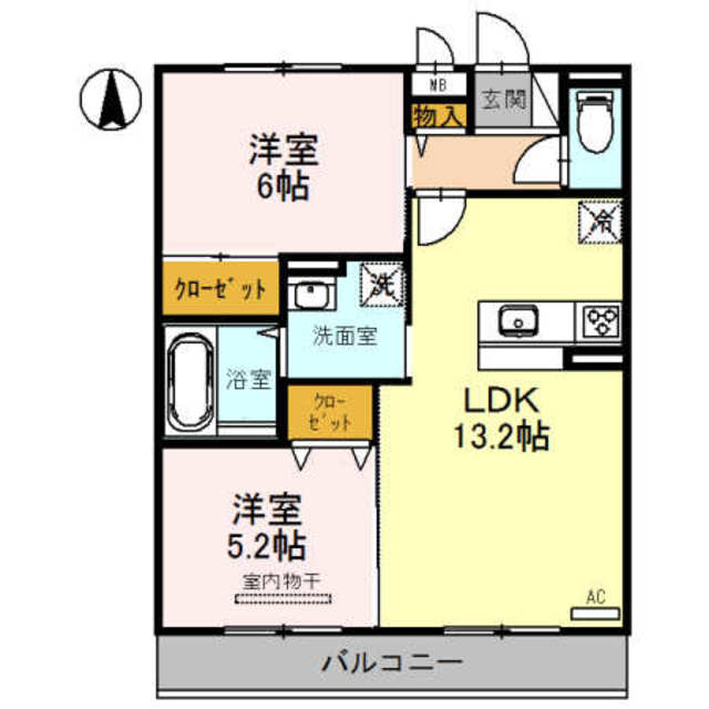 KOJIKA(こじか)の間取り