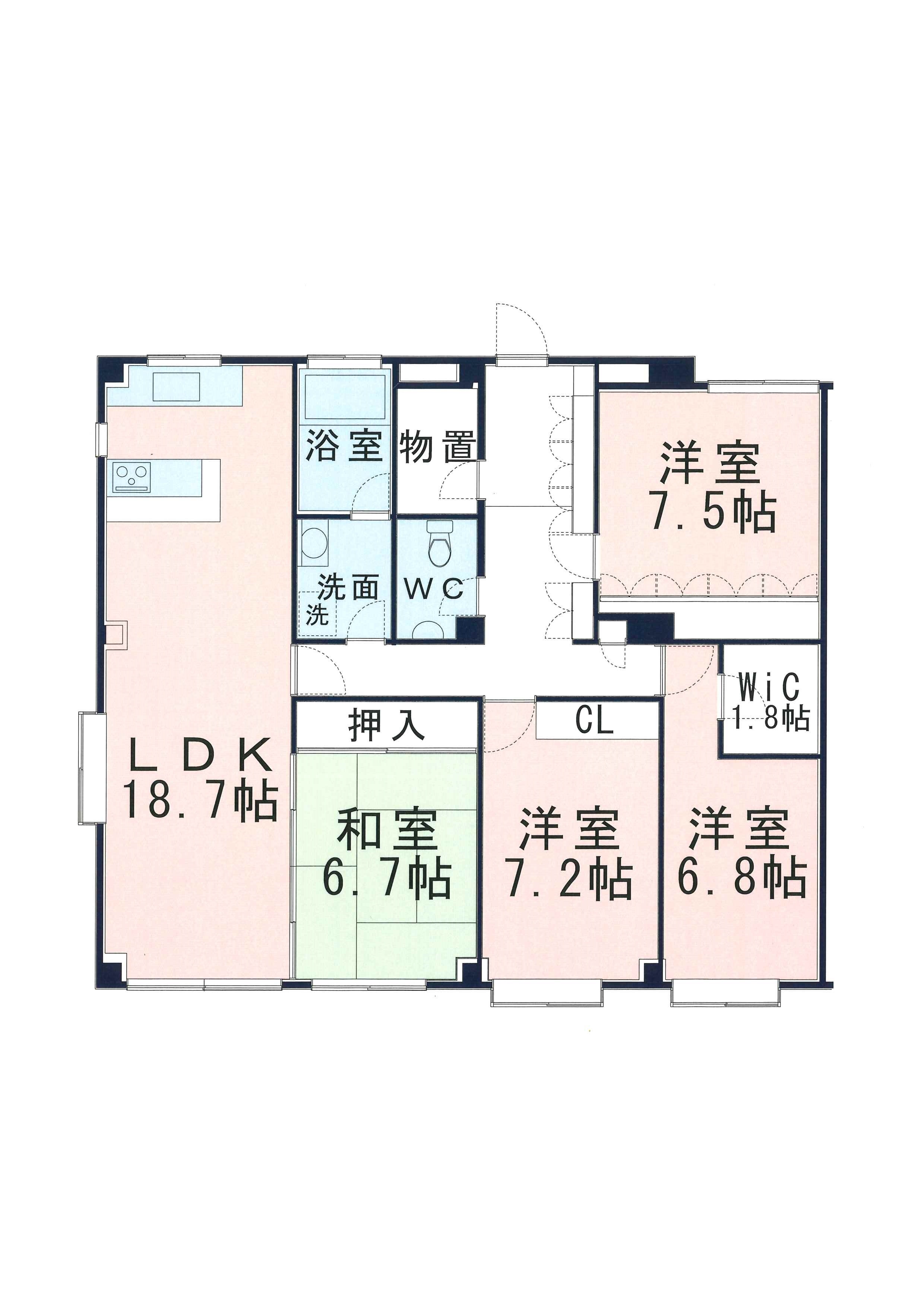 Ｍ３２４の間取り