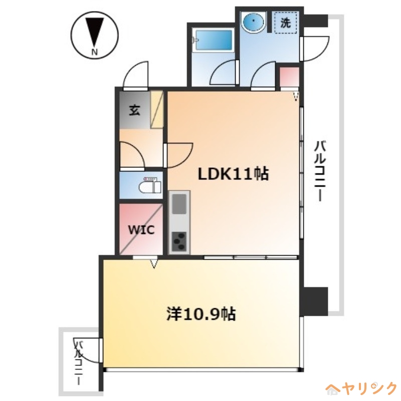 さくらHills NISHIKI Platinum Residenceの間取り