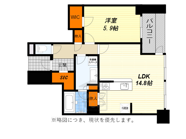 シエリアタワー千里中央の間取り