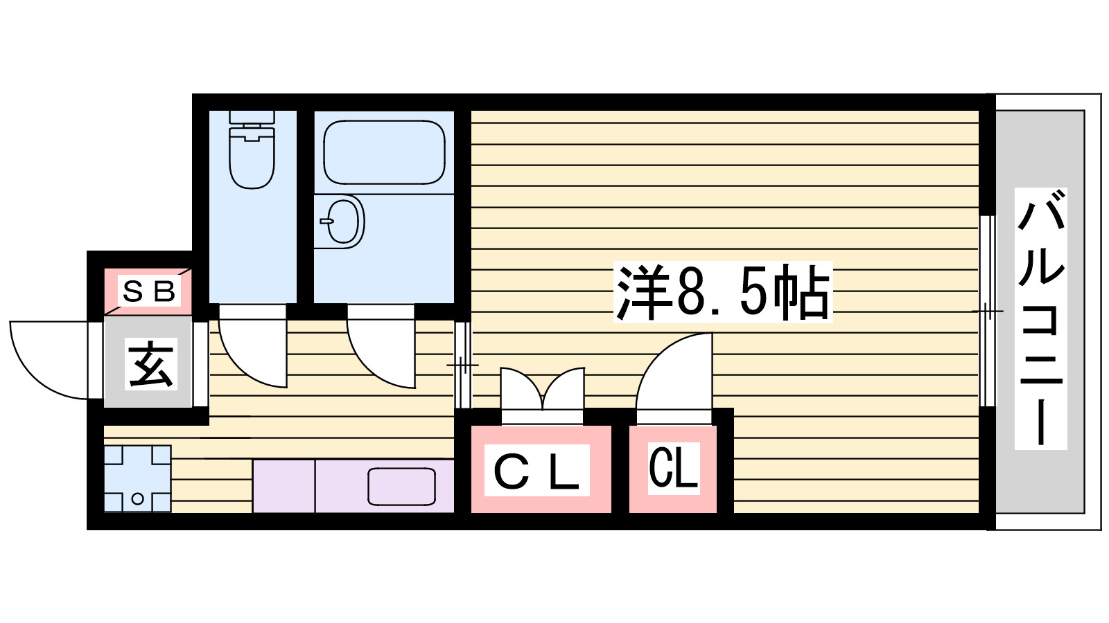 オーキッドコートの間取り