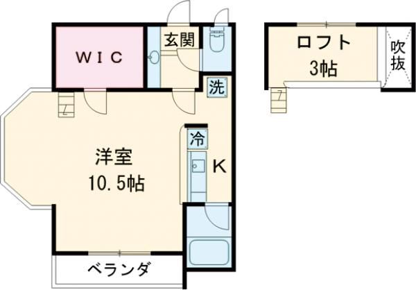 セザンヌ片山の間取り