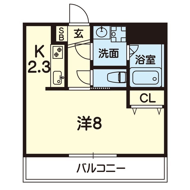 サンライト琴平の間取り