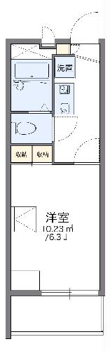 レオパレスＴの間取り