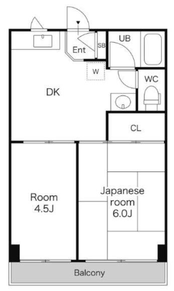 相模原市中央区星が丘のマンションの間取り