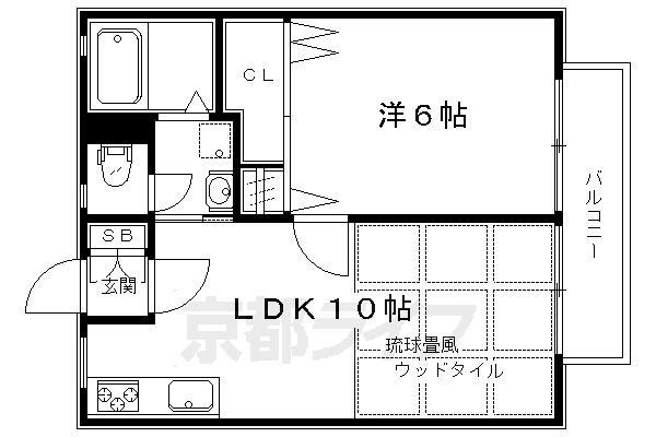 サンハイツの間取り