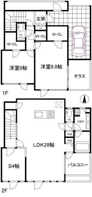 ＨｉｎＳ　Ｙａｍａｔｅ　１６７（ハインズ山手１６７）の間取り