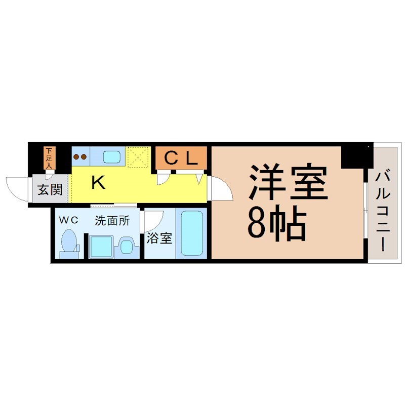 【ＲＩＤＧＥ大曾根の間取り】