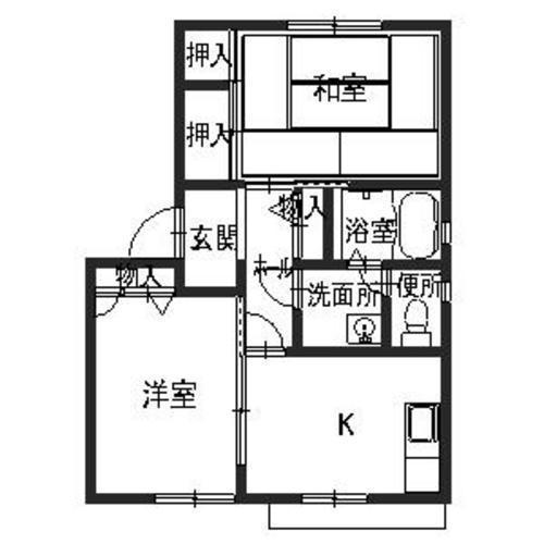 ロジュマンイズミ　G棟の間取り