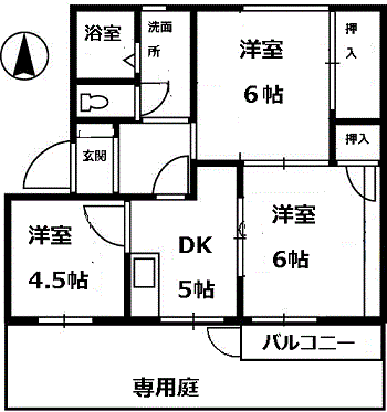 マ・メゾンの間取り