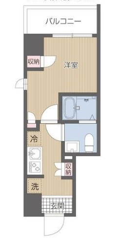 東村山市栄町のマンションの間取り