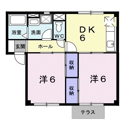 プラドールＣの間取り