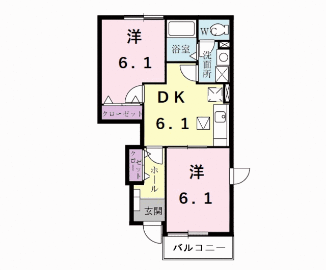 アルメリアの間取り