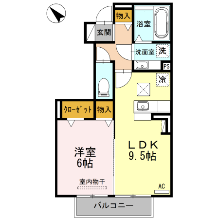 シルキード憩の間取り