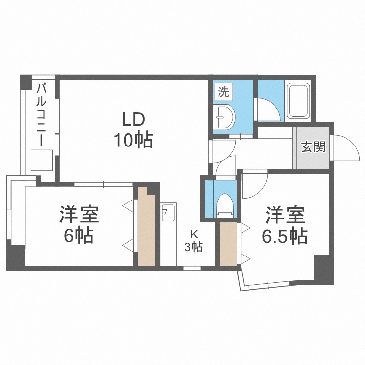 ノヴァ大通の間取り