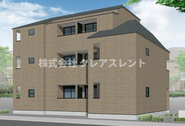 【グランクオールお花茶屋クレストの建物外観】