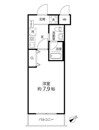 座間市相模が丘のマンションの間取り