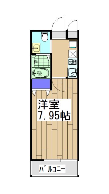 京都市右京区西院太田町のマンションの間取り