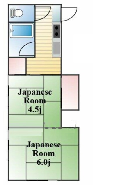 ハイツ進光の間取り