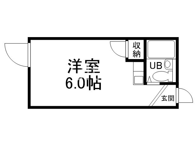 入屋ハイツの間取り