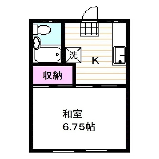 ハイツアザミの間取り