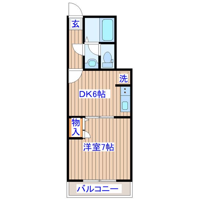 ベルグラン千代田IIIの間取り