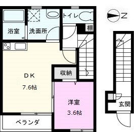 リーブルファイン春日部八丁目IIの間取り