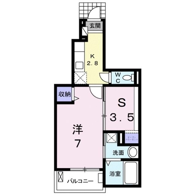 クラウンタワーの間取り