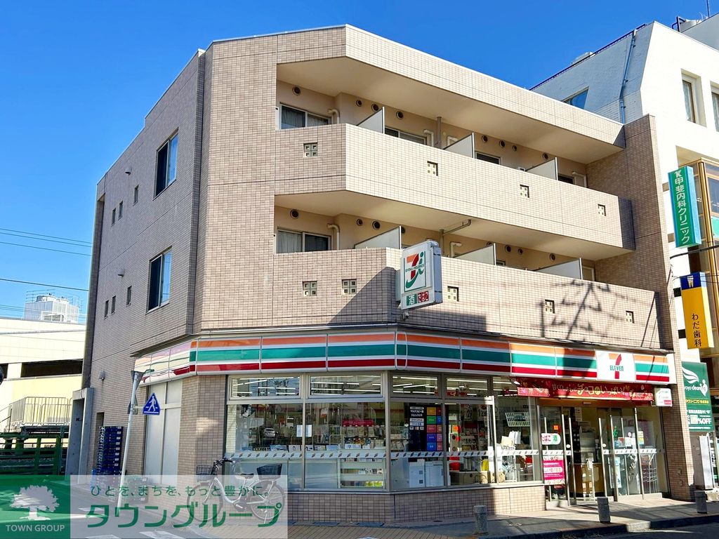 町田市成瀬が丘のマンションの建物外観