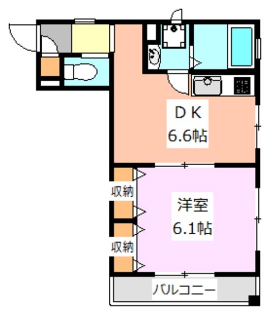 オルテンシアの間取り