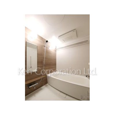 バス・シャワールーム　同タイプ28階のお部屋を撮影。仕様が異なることがあります。