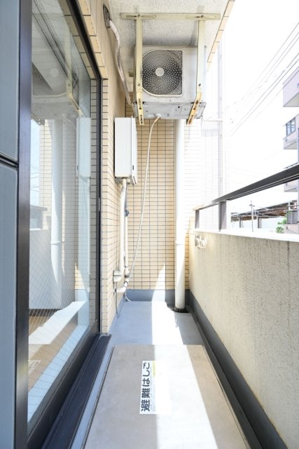 バルコニー　落ち着いた時間を過ごせるバルコニーです