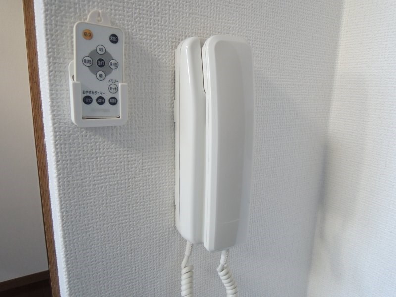 セキュリティ　来客時に便利なインターホン