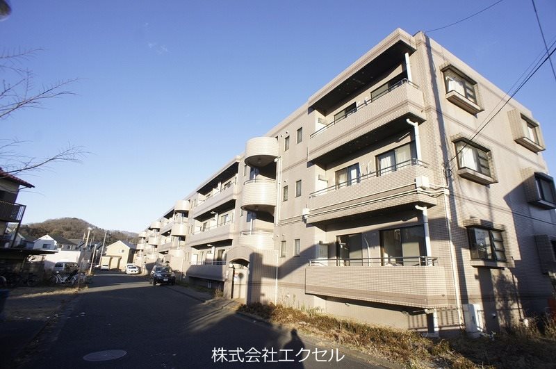 建物外観　ペット可の閑静な住宅地にあるマンションです。